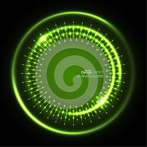 Abstract techno background.