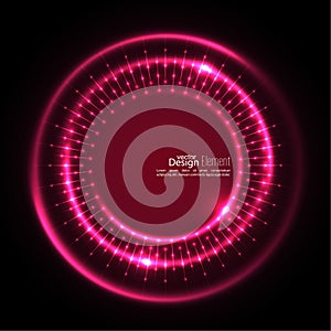 Abstract techno background.