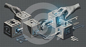 Abstract Technological Interconnection