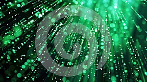 Abstract technology background. Binary code matrix. Business inteligence technology background