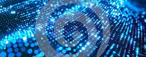 abstract technology background, binary code matrix, network hi-speed