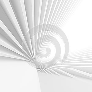 Abstract Technology Background. Circular Graphic Design