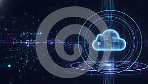 Abstract Cloud Computing Technology Background