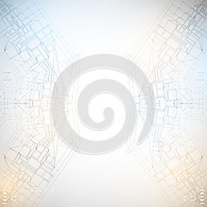 Abstract technology background.