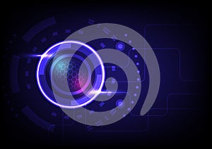 Abstract technology background_38