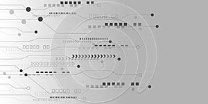 Abstract Technology Background.