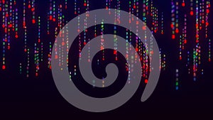 Abstract Technology Background. Web Developer. Computer Code. Programming. Coding. Hacker concept. 3d rendering
