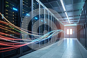 Abstract technology big data concept