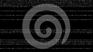 Abstract Technology Binary code Background. Computer Code. Digital flow. Big data and programming hacking. 3D rendering