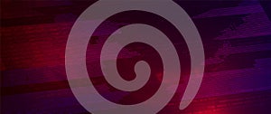 Abstract Technology Binary Code Dark Red Background. Cyber Attack