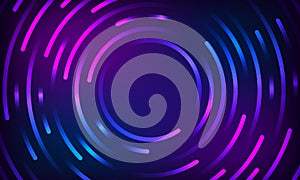 Abstract technology circles background