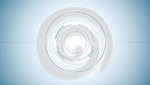 Abstract Technology Interface Background