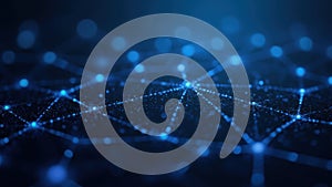 Abstract technology or medical background with hexagons shape pattern