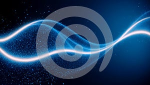 Abstract technology particles mesh background, IT, Technology, Communication