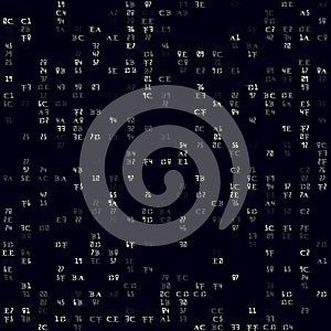 Abstract Technology Pattern.