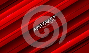 Abstract technology red speed light dynamic geometric design modern futuristic background vector