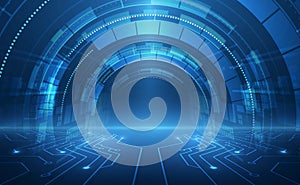 Abstract technology speed concept. vector background