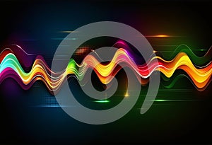 Abstract technology speed concept. vector background