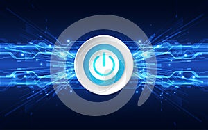 Abstract technology speed concept. vector background