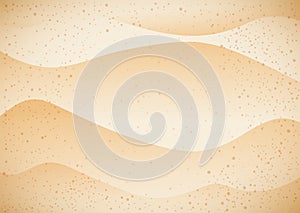 Abstract template design like dunes and sand, Vector illustration