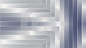 Abstract template geometric silver metal background. White and gray abstract modern concept texture. Motion graphics seamless loop