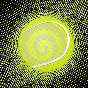 Abstract tennis background