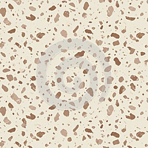 Abstract terrazzo pattern featuring an array of irregularly shaped