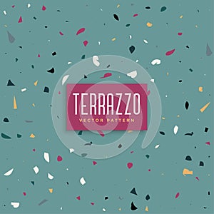 Abstract terrazzo texture background background