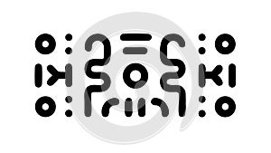 Abstract Text Code Pattern Vector for Programming Digital, vector design Generative AI