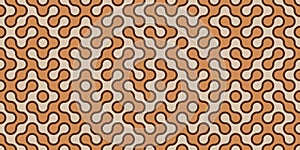 Abstract textile round dot and circle meatball ornament repeat element fabric blob grid photo