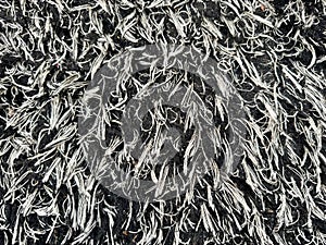 Abstract textile texture closeup