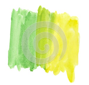 Abstract texture brush ink background multicolored aquarell watercolor splash paint on white background