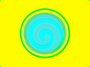 abstract texture circle blue green yellow gradient blur tenderly beautiful soft for background