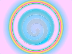 abstract texture circle blue pink green yellow gradient blur gentle beauty soft sweet background