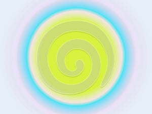 abstract texture circle white gray cyan light pink yellowish green gradient blur gentle beautiful soft for background