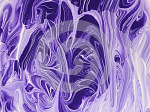 Abstract texture in dark lilac color as a background. Paint stains