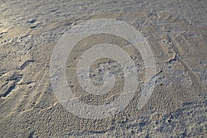 Abstract texture of dirty gray concrete wall.