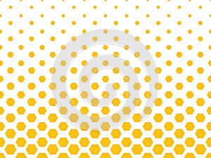 Abstract texture hexagon cell signs vector illustration background. Honeycomb bees hive cells pattern sign.