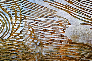 Abstract texture metal