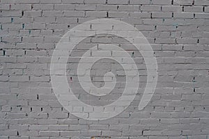 Abstract texture painted old plaster light grey and aged paint white brick wall background.