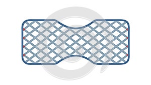 Abstract texture pattern grid design element icon , vector design Generative AI