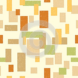 Abstract texture pattern with squares and rectangles.
