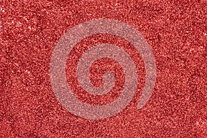 Abstract texture. A red glitter background