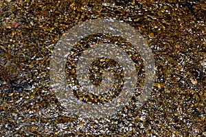 Abstract texture river creek stream, water on rock