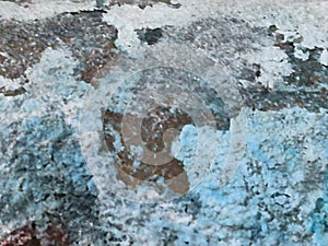 abstract texture of the rust of a pipe