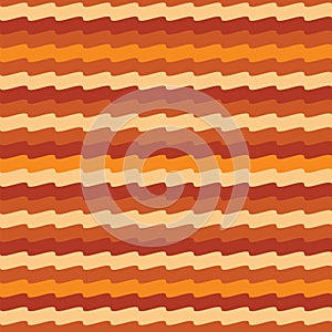 Abstract texture wave 2 simple orange