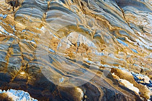 Abstract Beach Rocks Textured Background