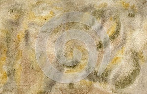 Abstract textured brown watercolor background