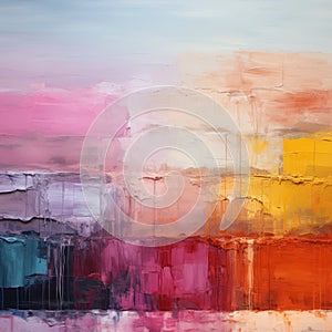 abstract textured painted background with pastel colours