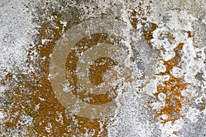 Abstract textured pattern concrete wall background with selective focus